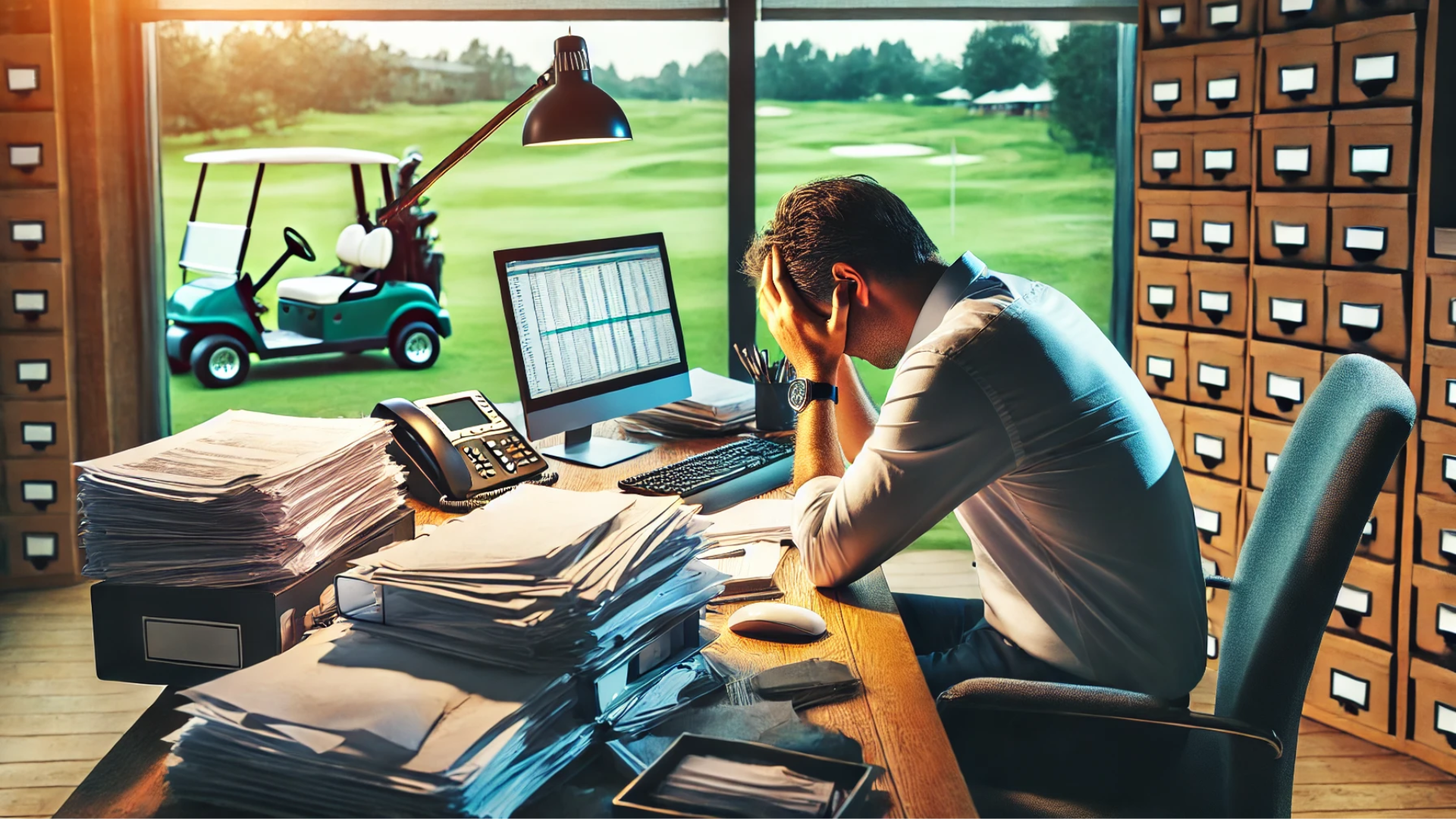 Golf club manager trying to manager flexible membership scheme