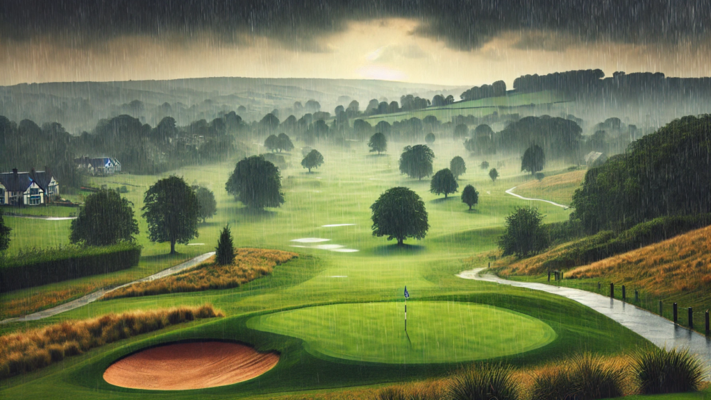 A golf course in England