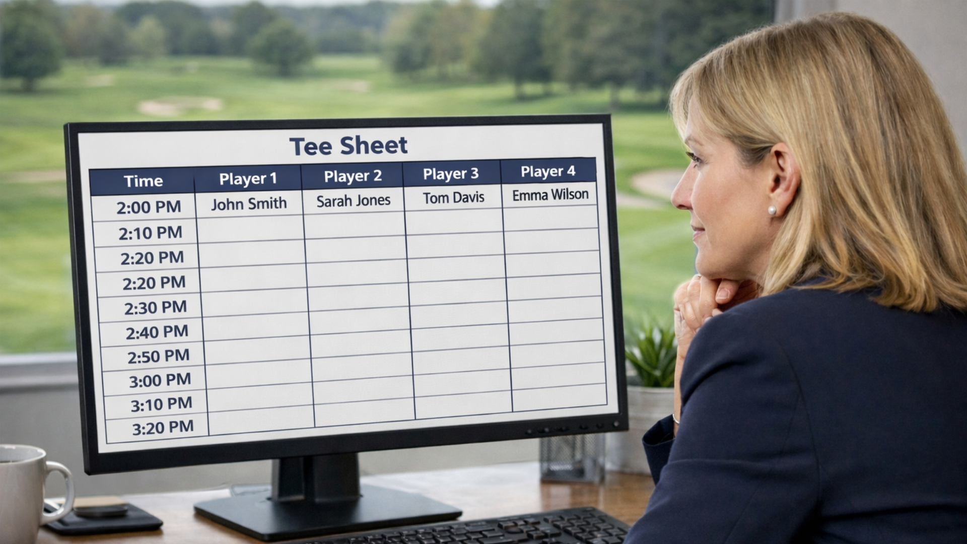Tee Sheet Utilisation - PlayMoreGolf