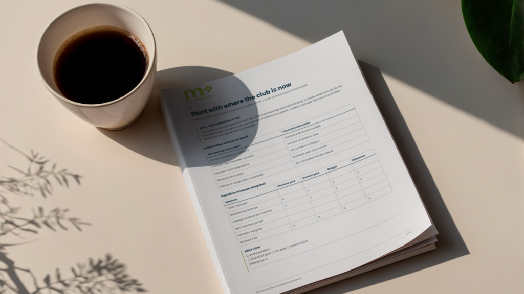 Membership Revenue Planning Workbook