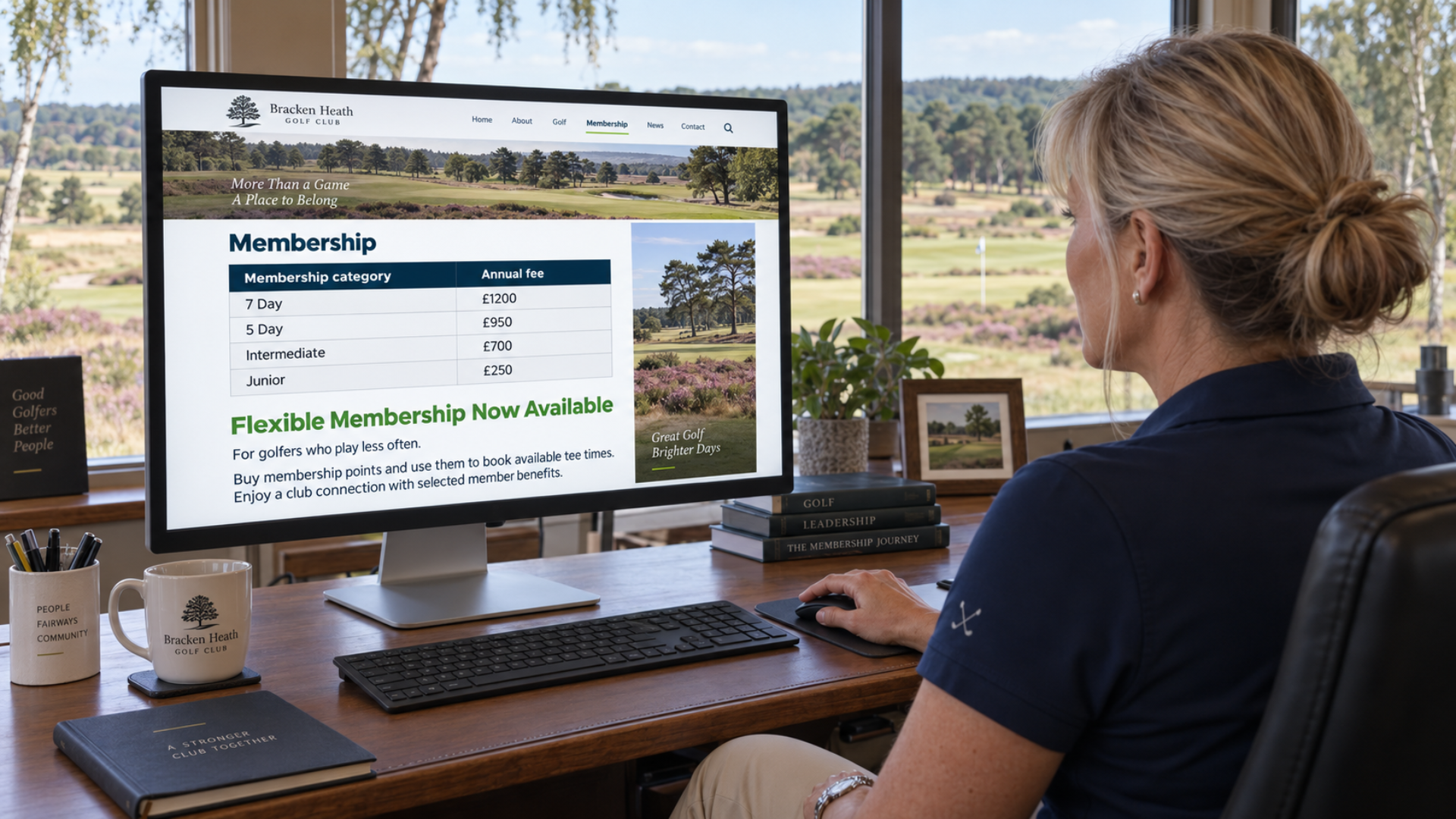 General manager looking at launching their flexible golf membership